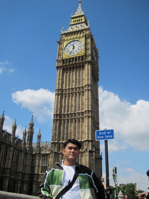 Me and Big Ben. The Best of Friends!
